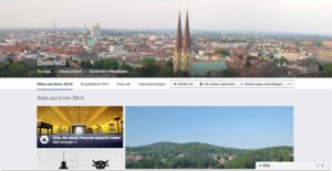 Facebook Whats Around You - Bielefeld auf einen Blick